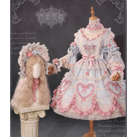 Antique Cake Hime Lolita Dress by Bramble Rose (BRR01)